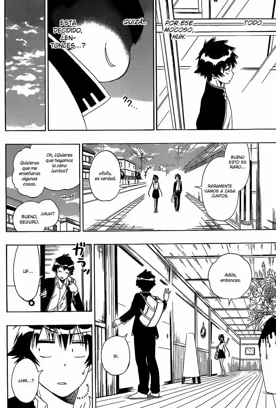 Nisekoi capítulo 148, página 12