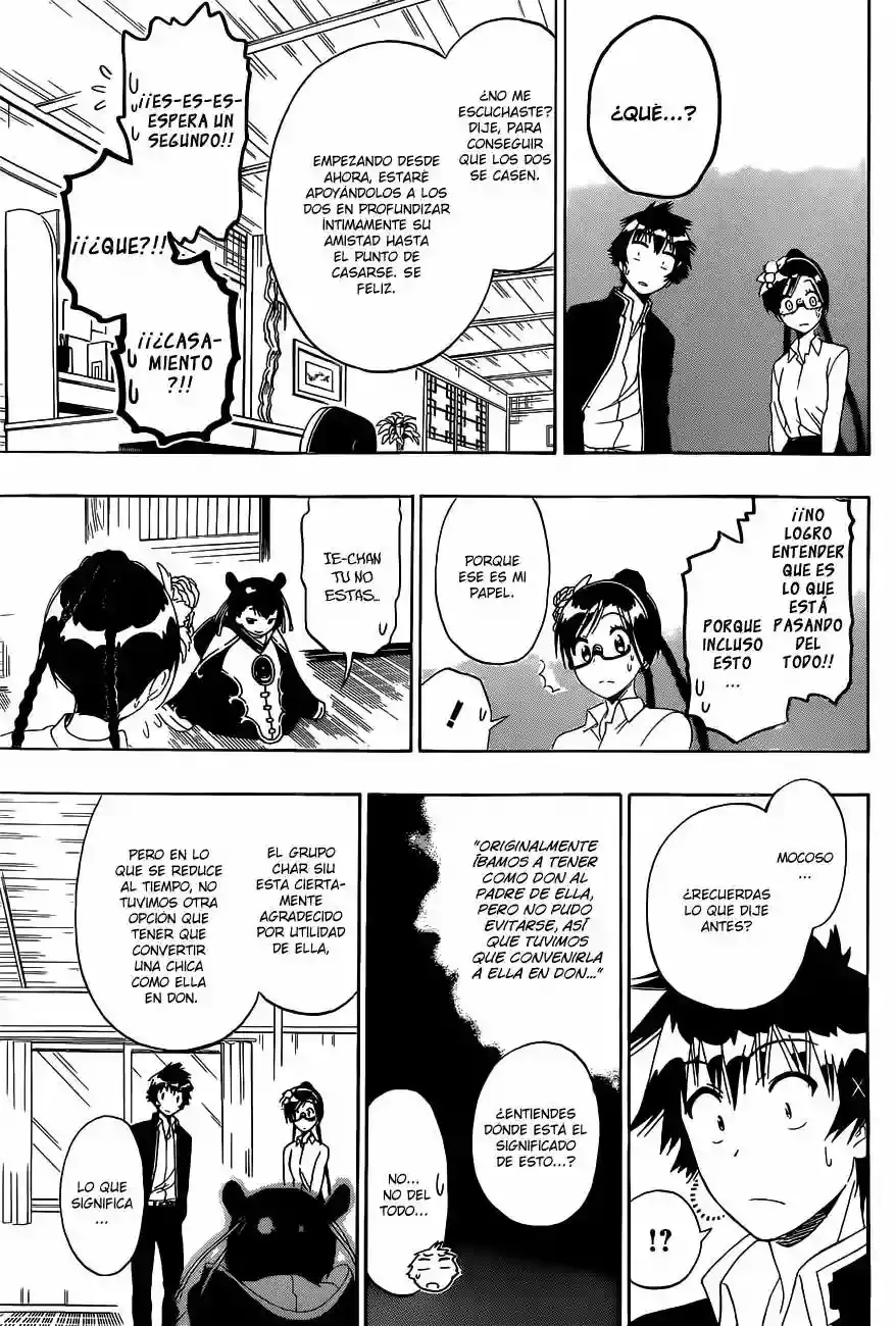Nisekoi capítulo 148, página 15