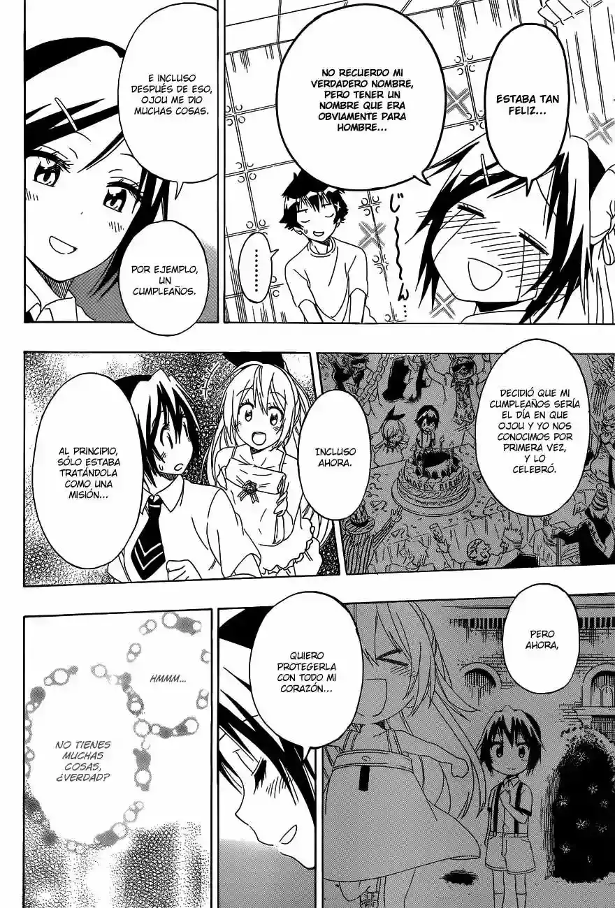 Nisekoi capítulo 149, página 16