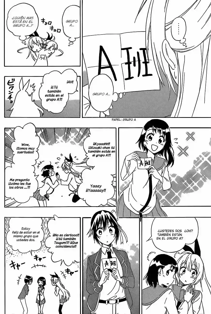 Nisekoi capítulo 150, página 15