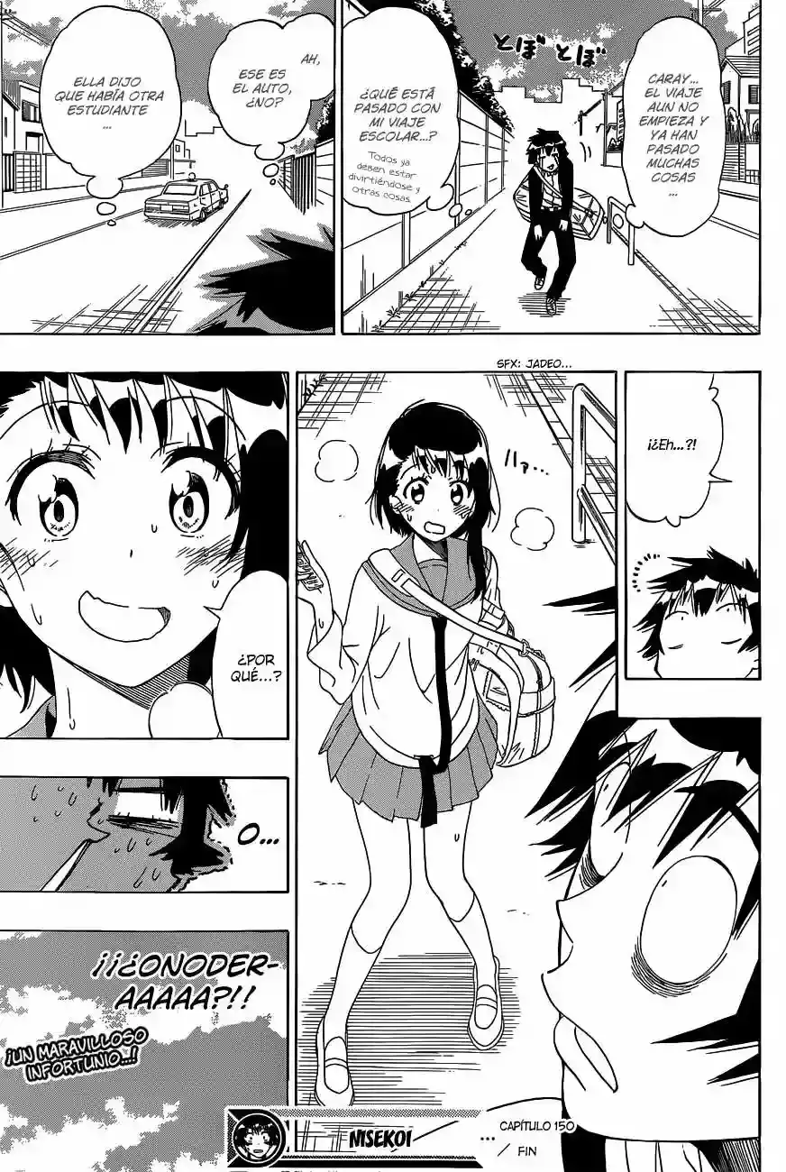 Nisekoi capítulo 150, página 24