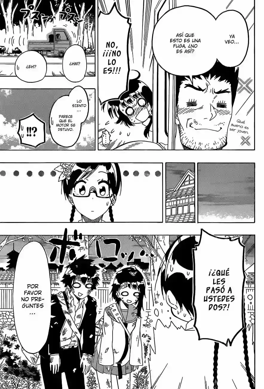 Nisekoi capítulo 151, página 17