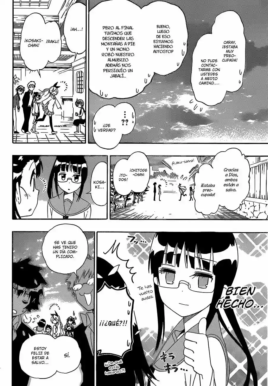 Nisekoi capítulo 151, página 18