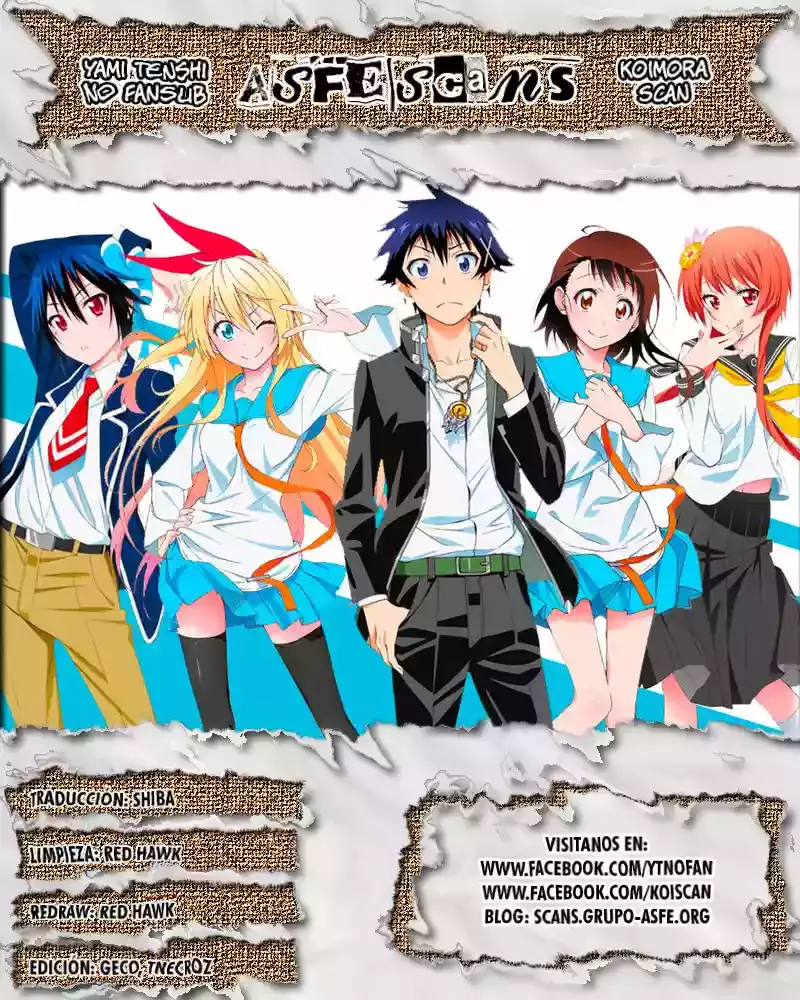 Nisekoi capítulo 152, página 1