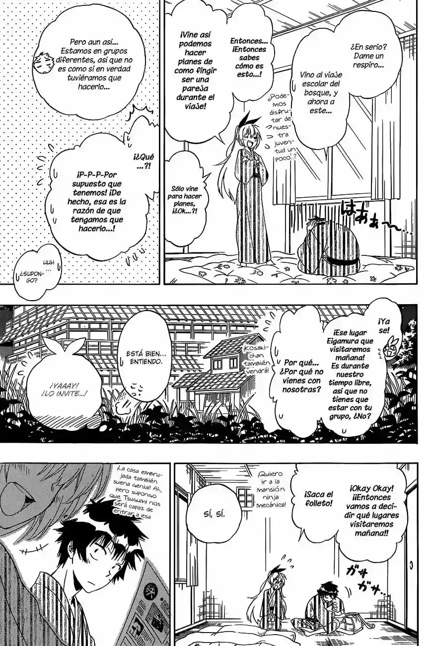 Nisekoi capítulo 152, página 6