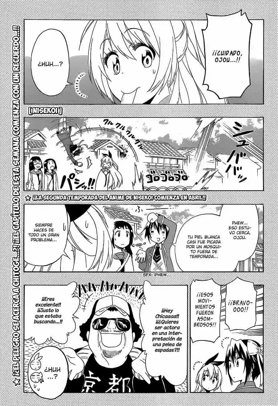 Nisekoi capítulo 153, página 4