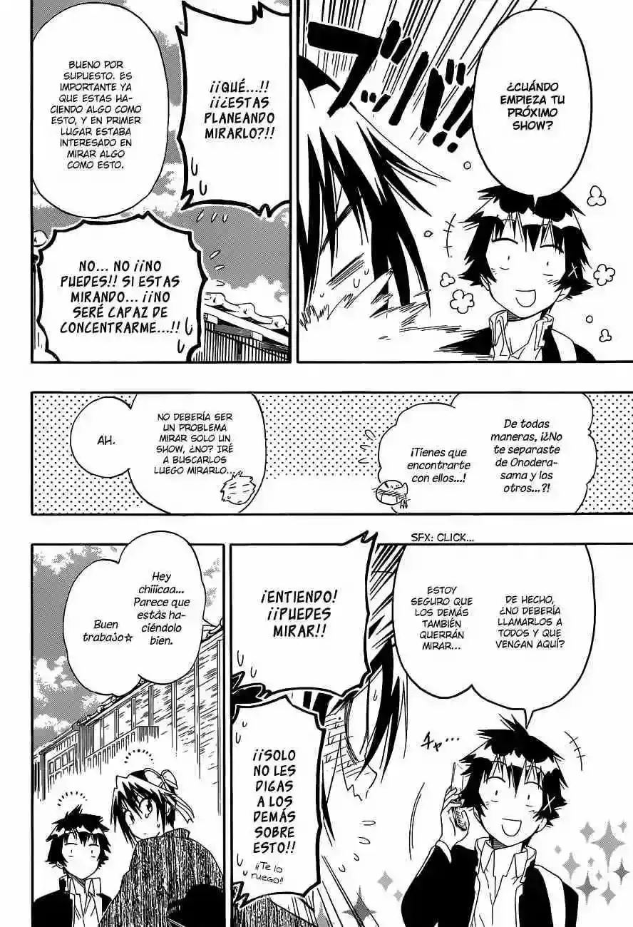 Nisekoi capítulo 153, página 7