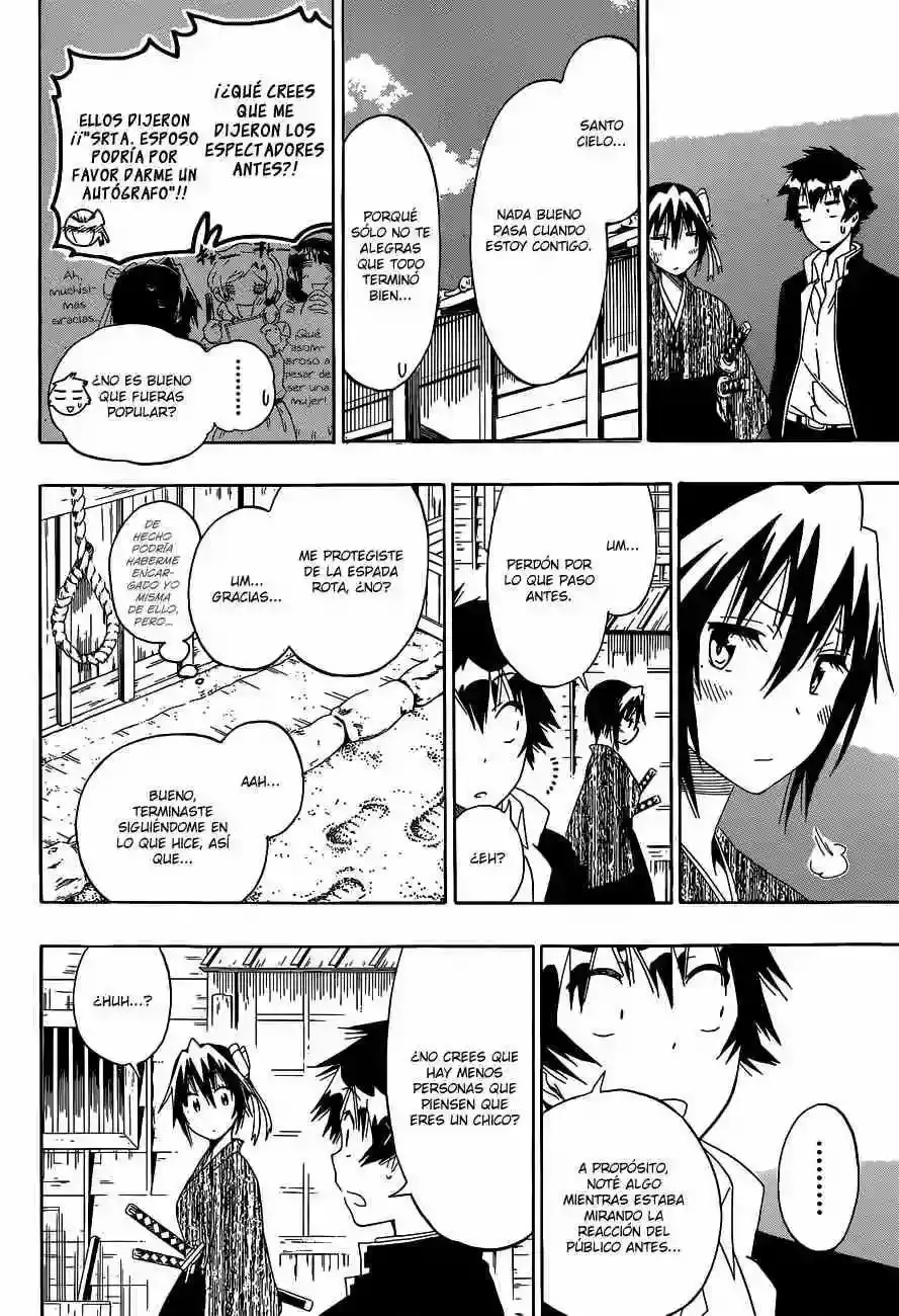 Nisekoi capítulo 153, página 17