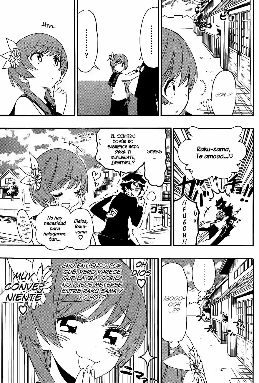 Nisekoi capítulo 154, página 9