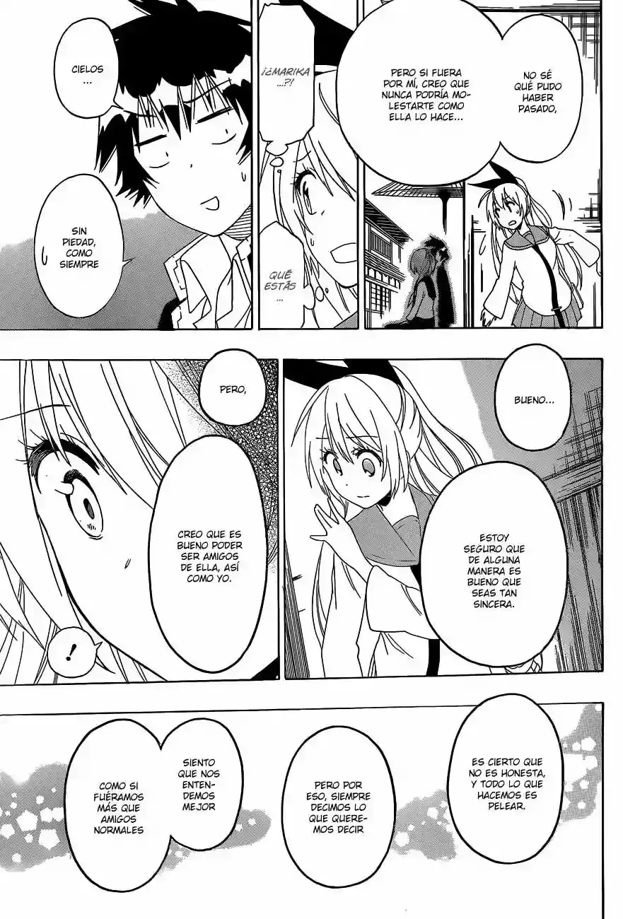 Nisekoi capítulo 154, página 19