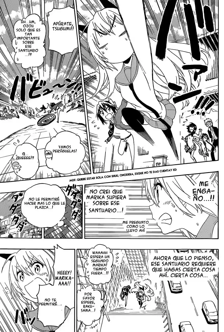 Nisekoi capítulo 155, página 10