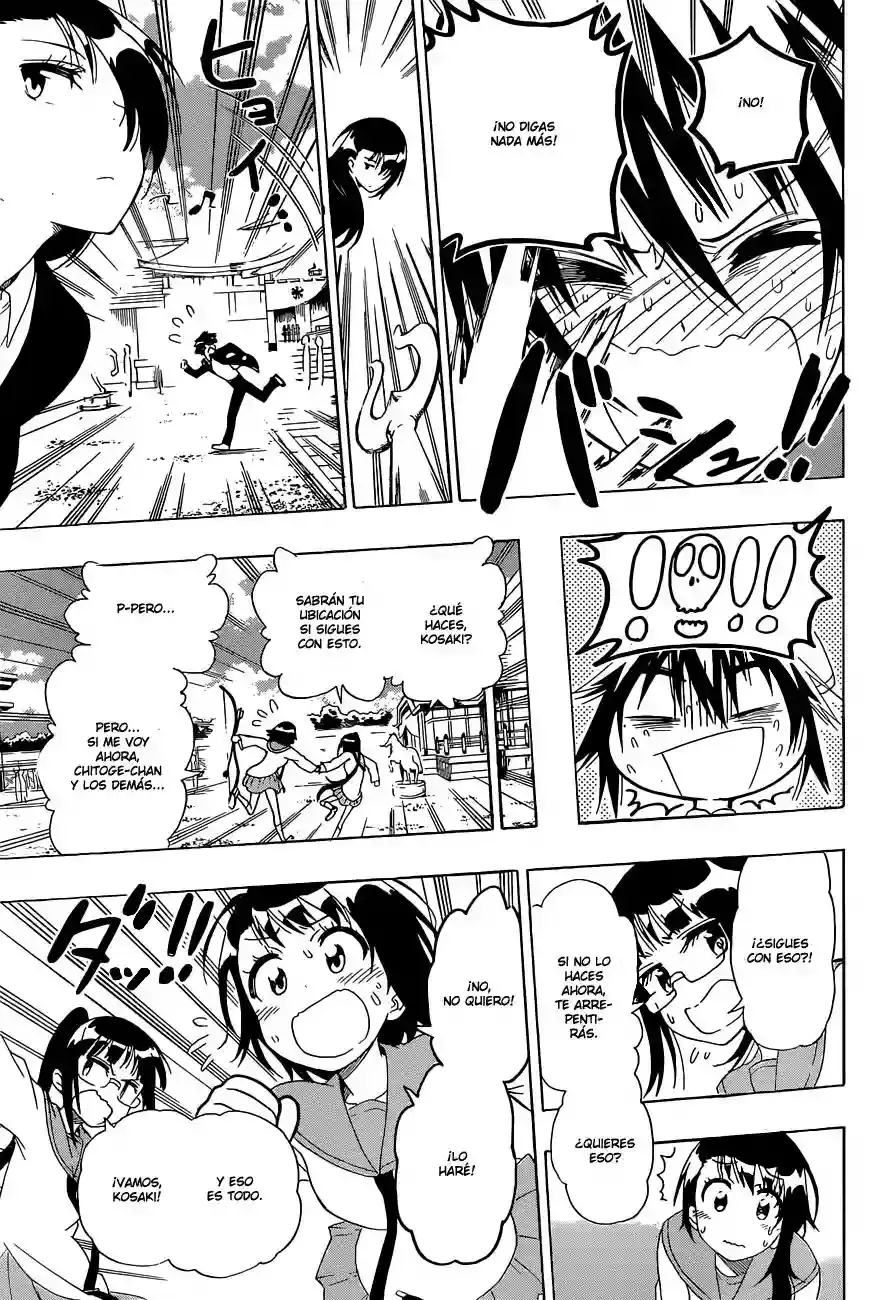 Nisekoi capítulo 156, página 9