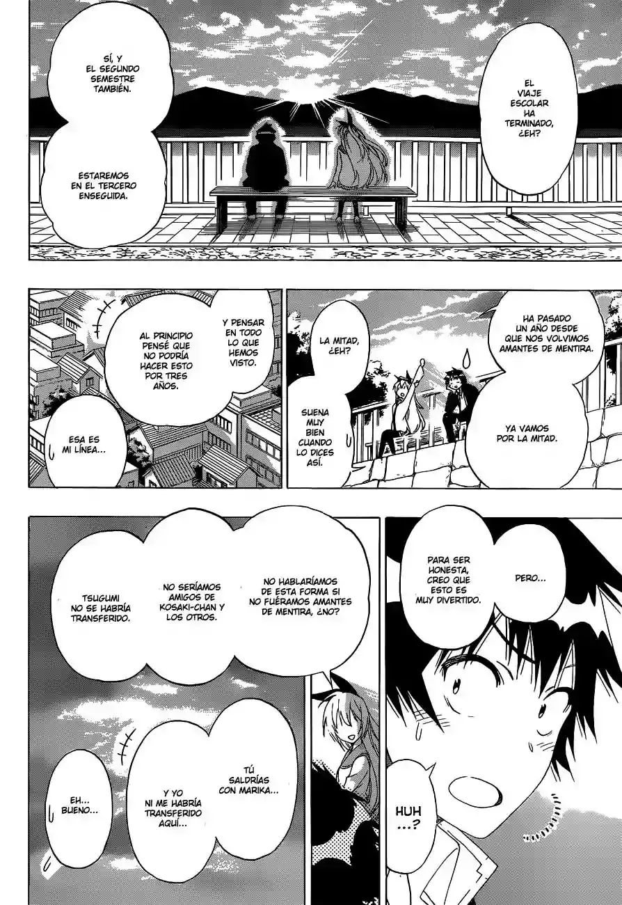 Nisekoi capítulo 156, página 16
