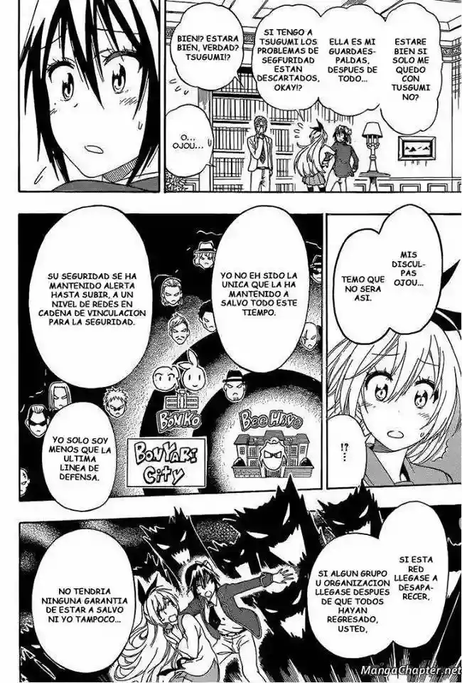 Nisekoi capítulo 157, página 19