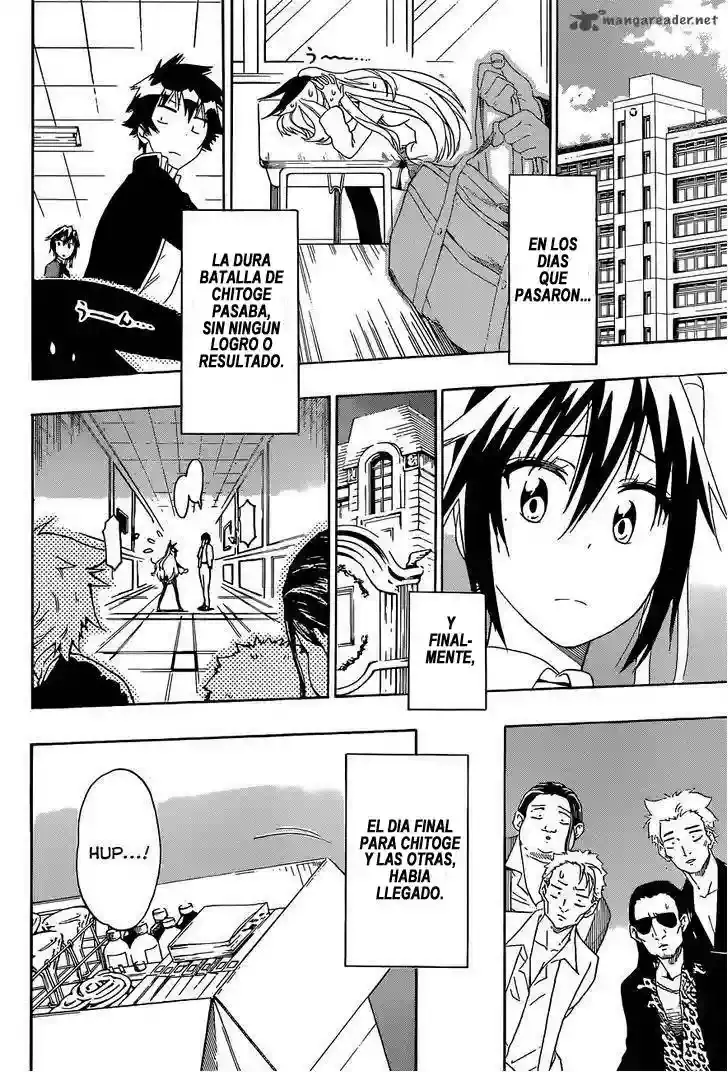 Nisekoi capítulo 158, página 17