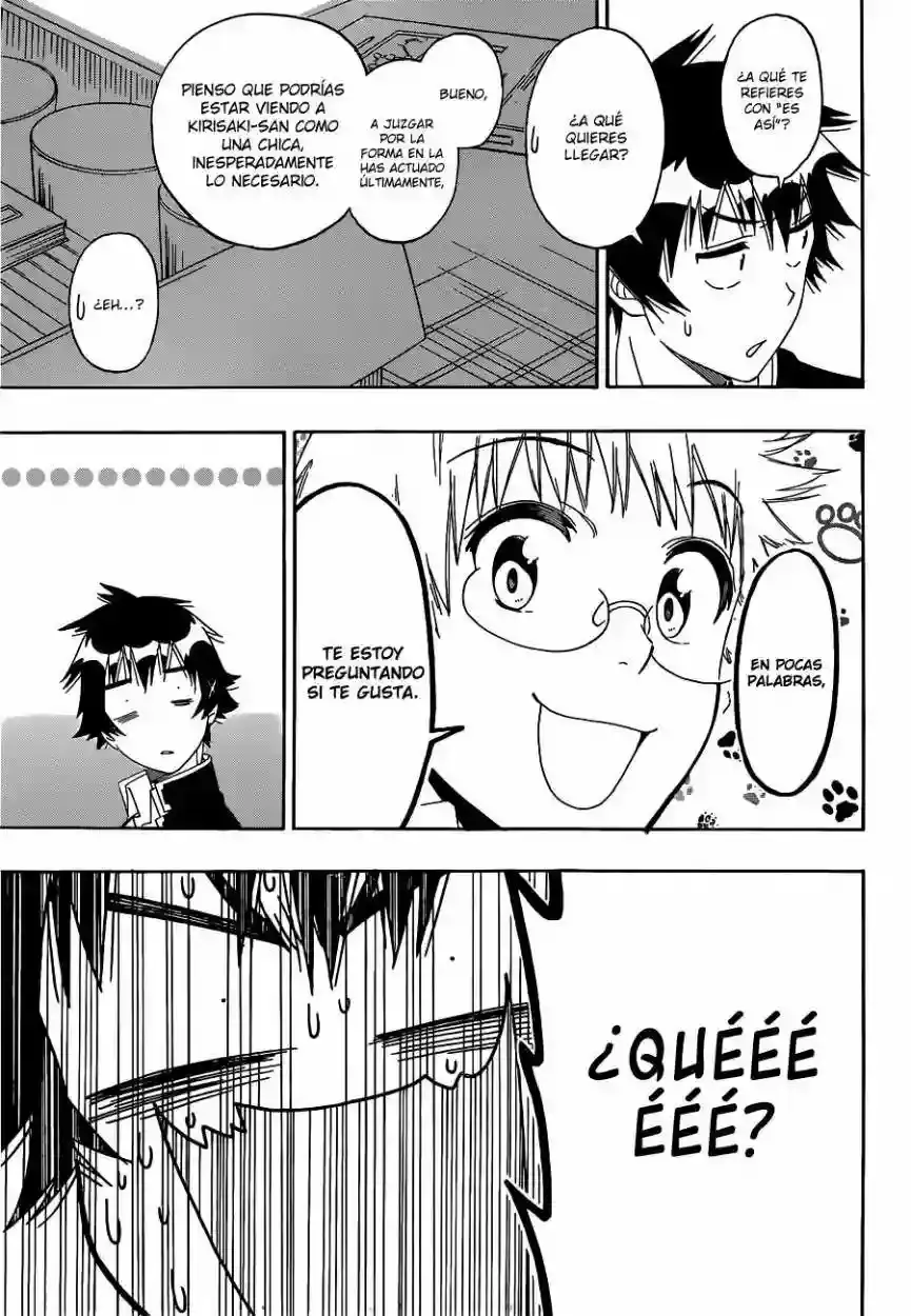 Nisekoi capítulo 159, página 6