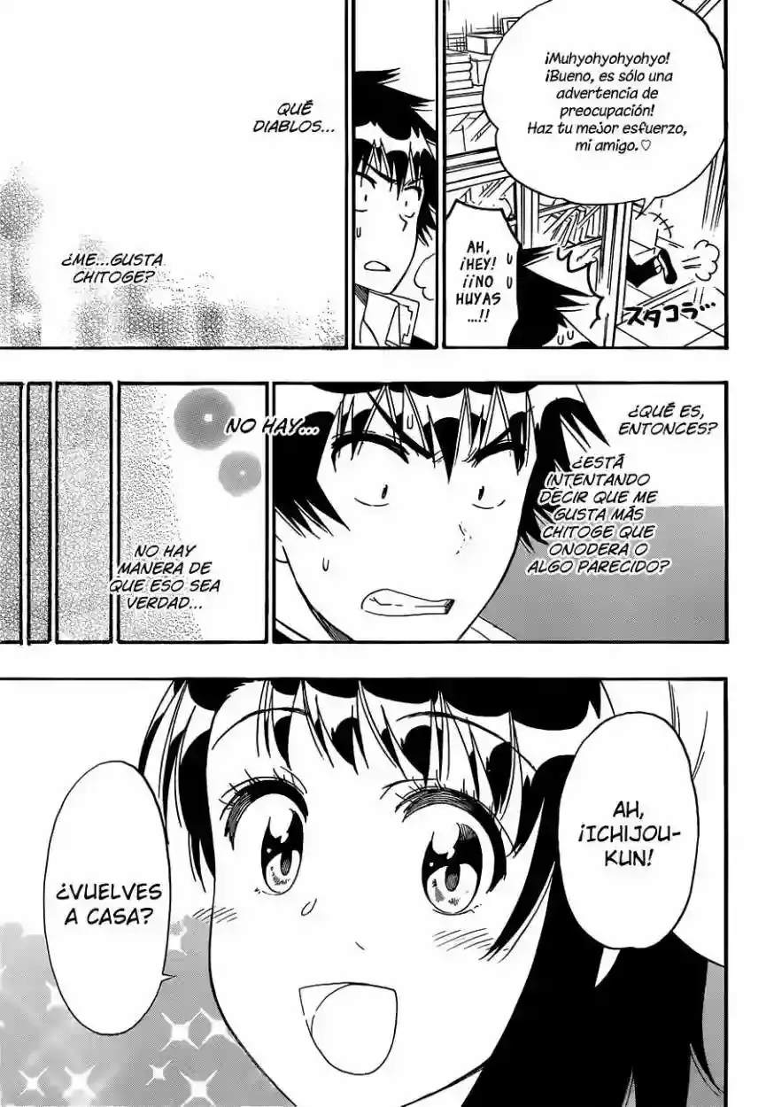 Nisekoi capítulo 159, página 8