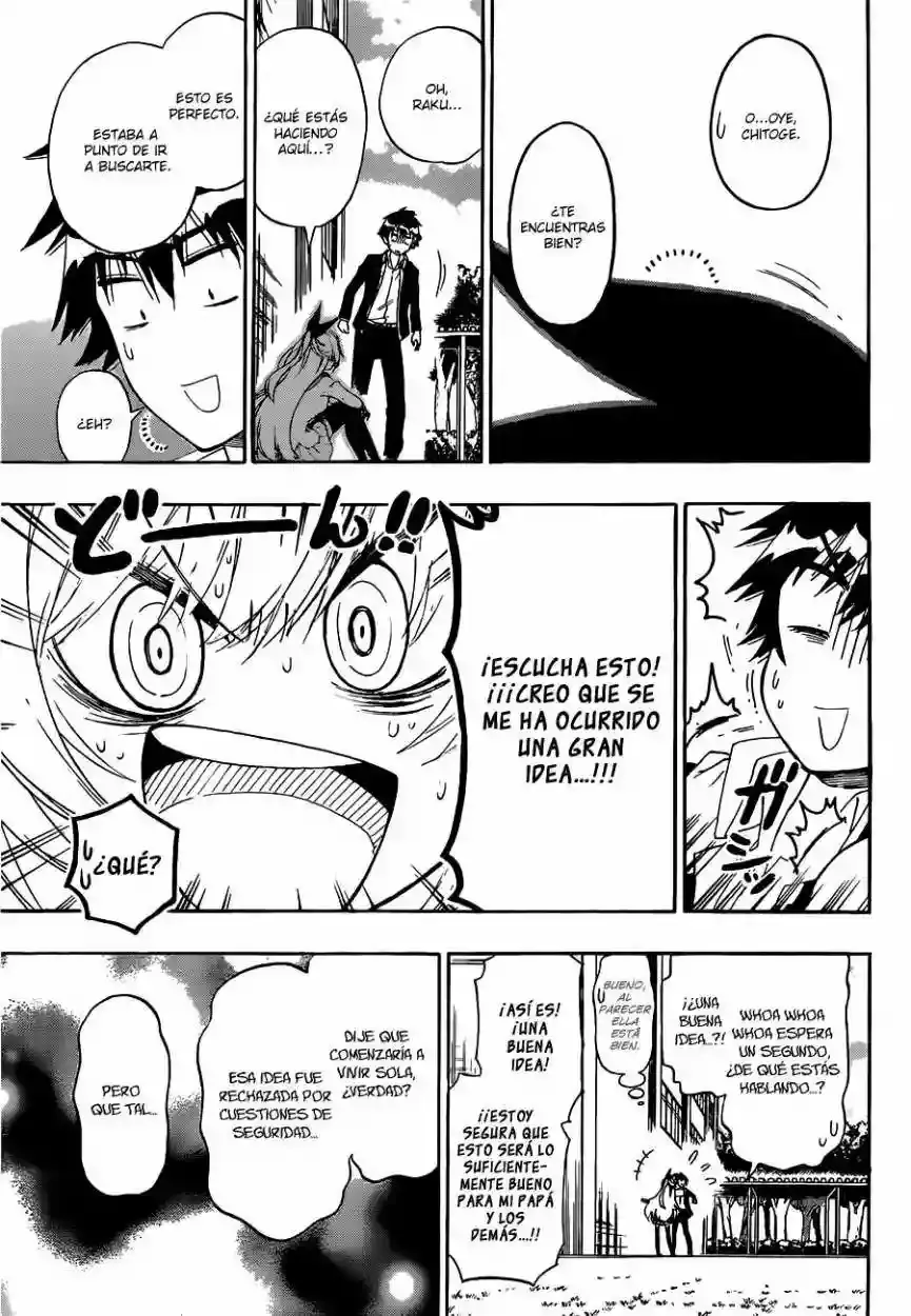 Nisekoi capítulo 159, página 14
