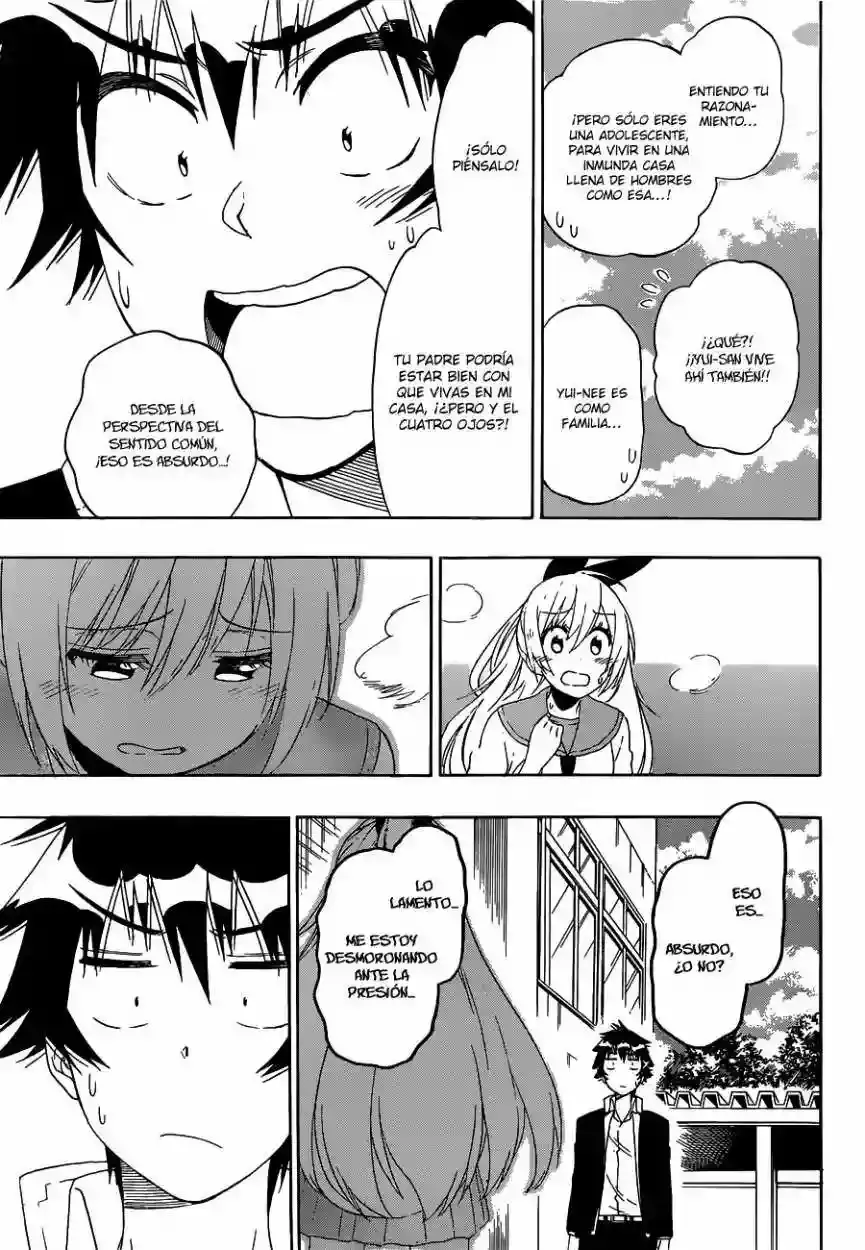 Nisekoi capítulo 159, página 16