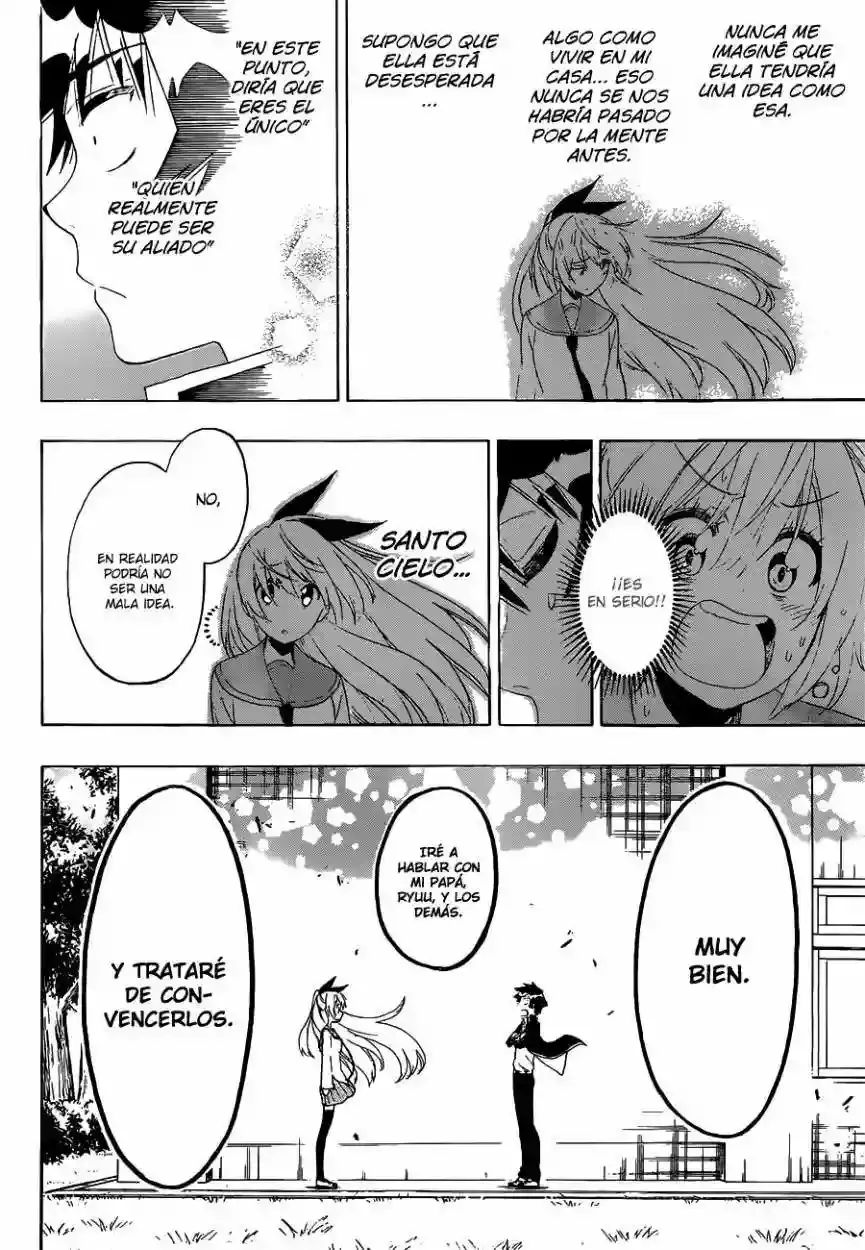 Nisekoi capítulo 159, página 17