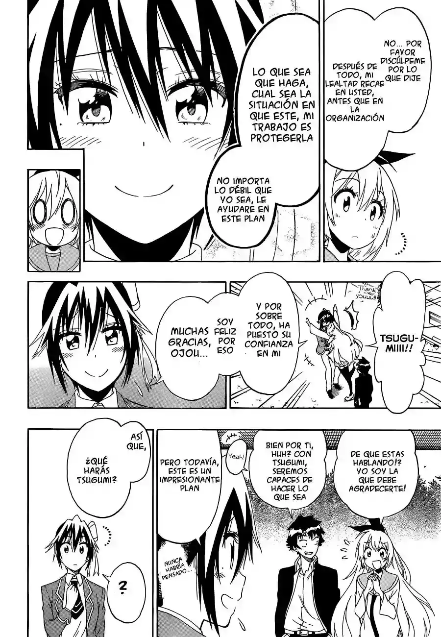 Nisekoi capítulo 160, página 3