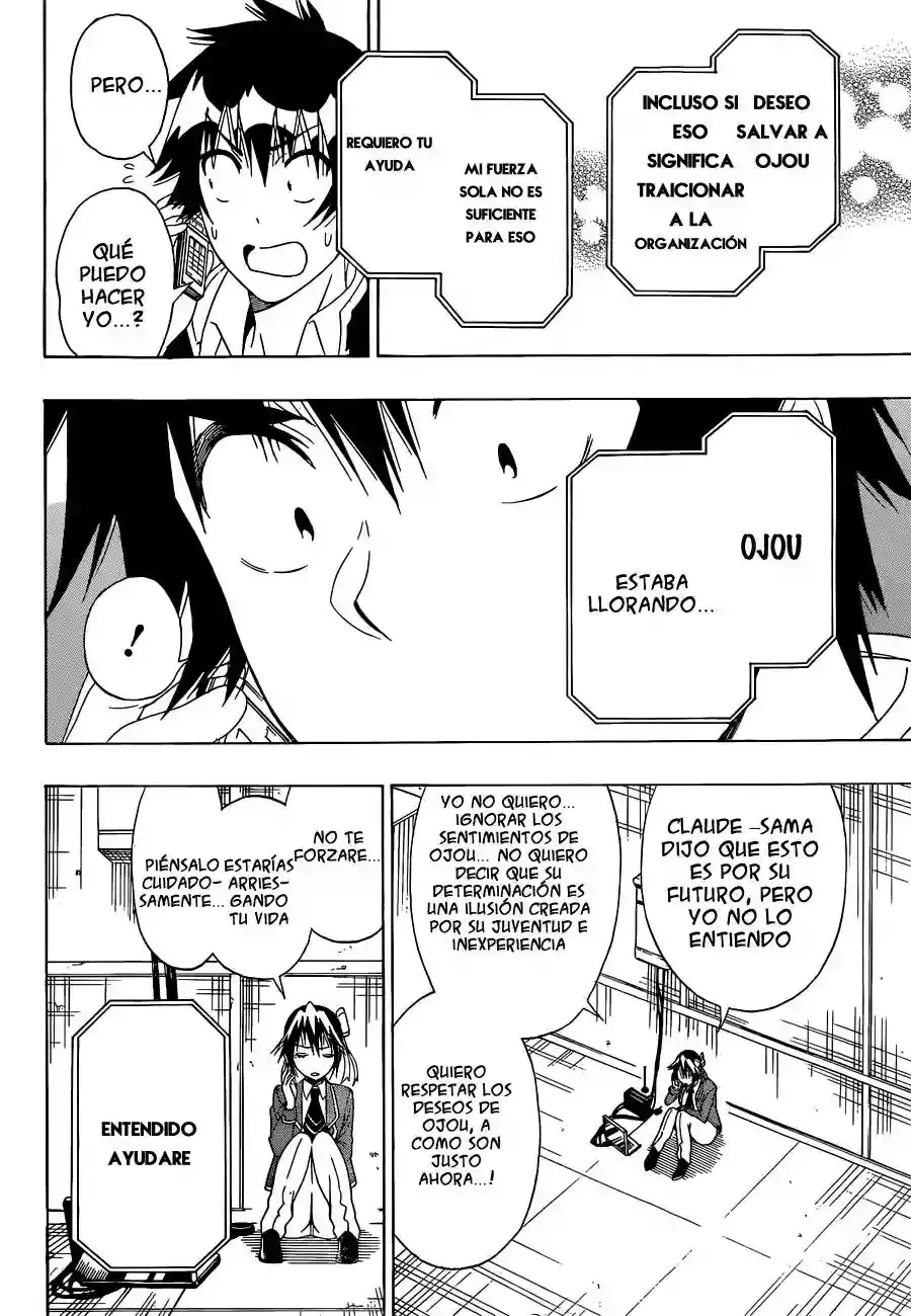 Nisekoi capítulo 161, página 3