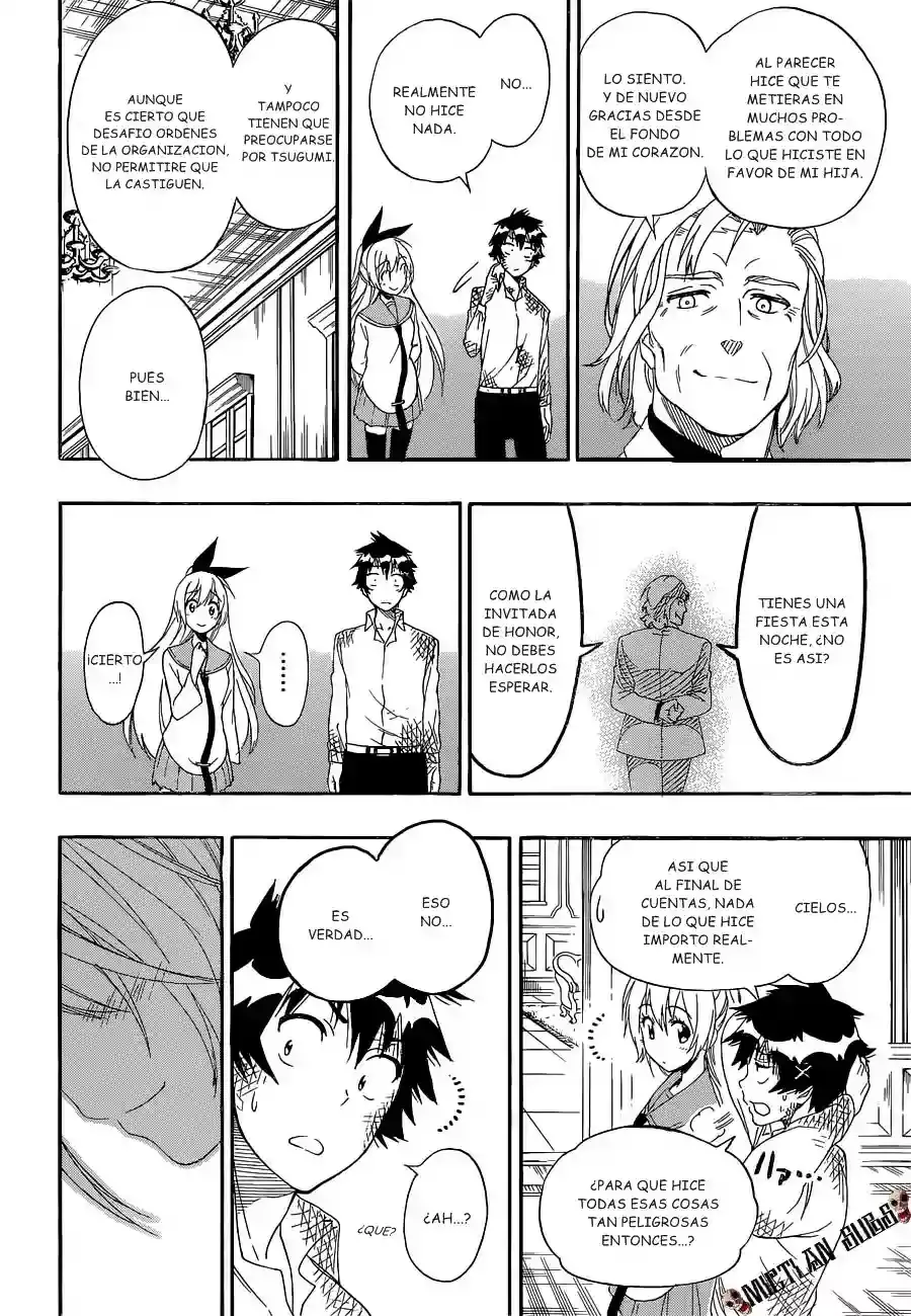 Nisekoi capítulo 162, página 8