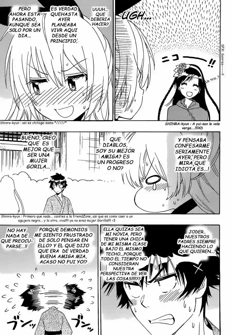 Nisekoi capítulo 163, página 3