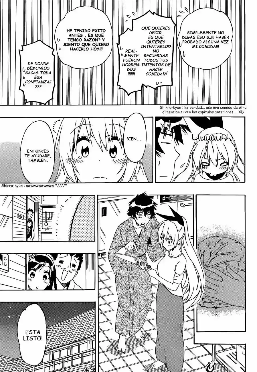 Nisekoi capítulo 163, página 7