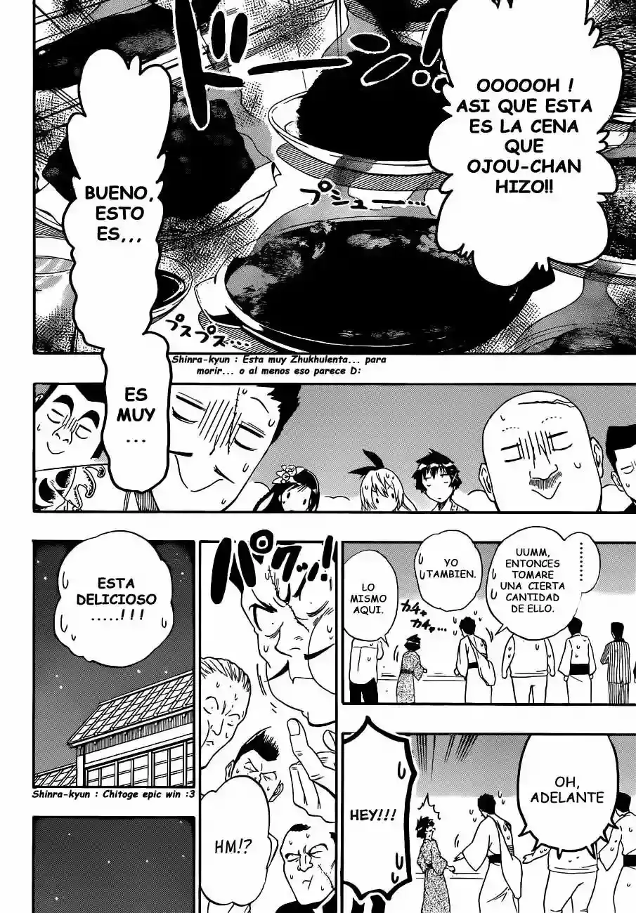 Nisekoi capítulo 163, página 8