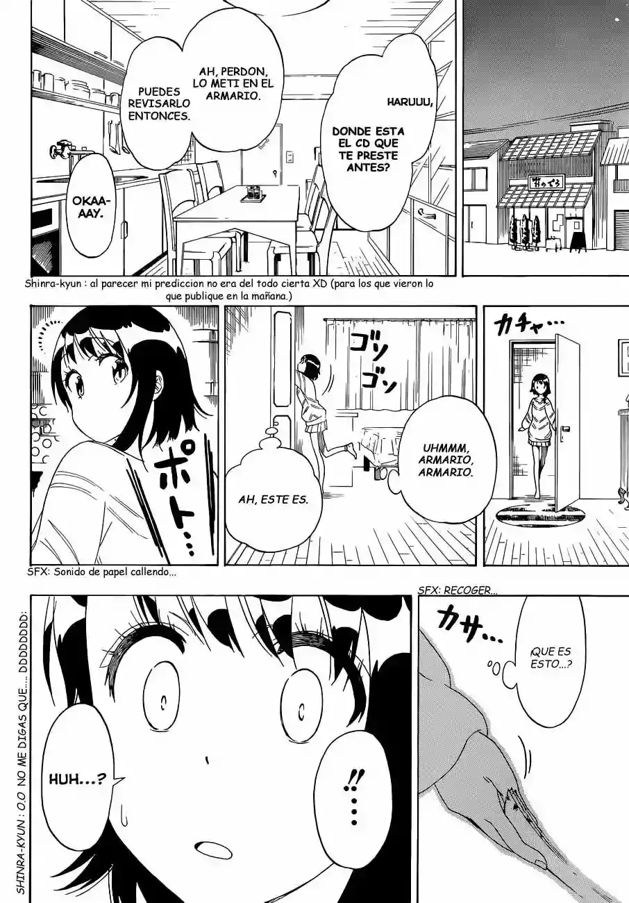 Nisekoi capítulo 163, página 12