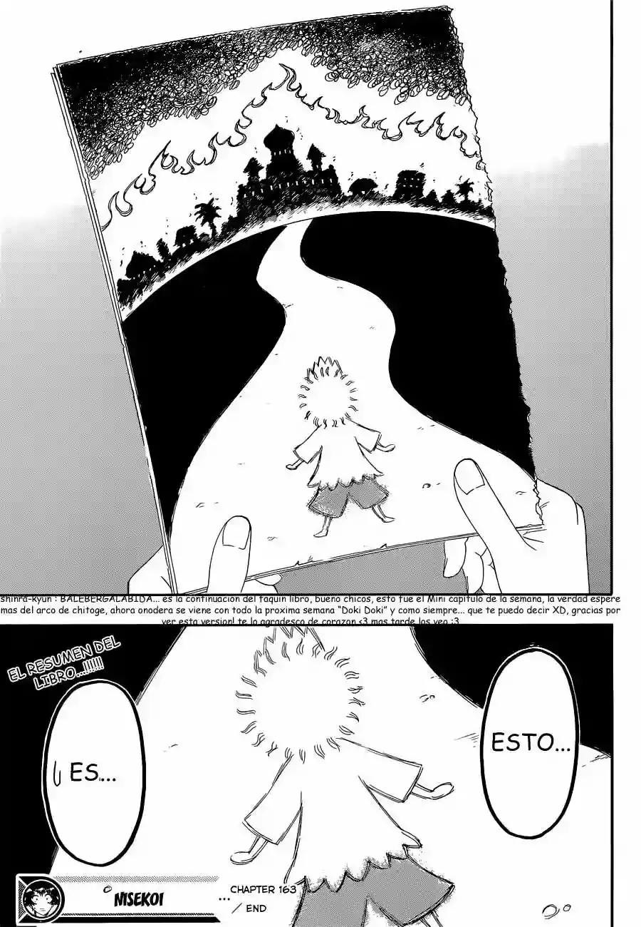 Nisekoi capítulo 163, página 13