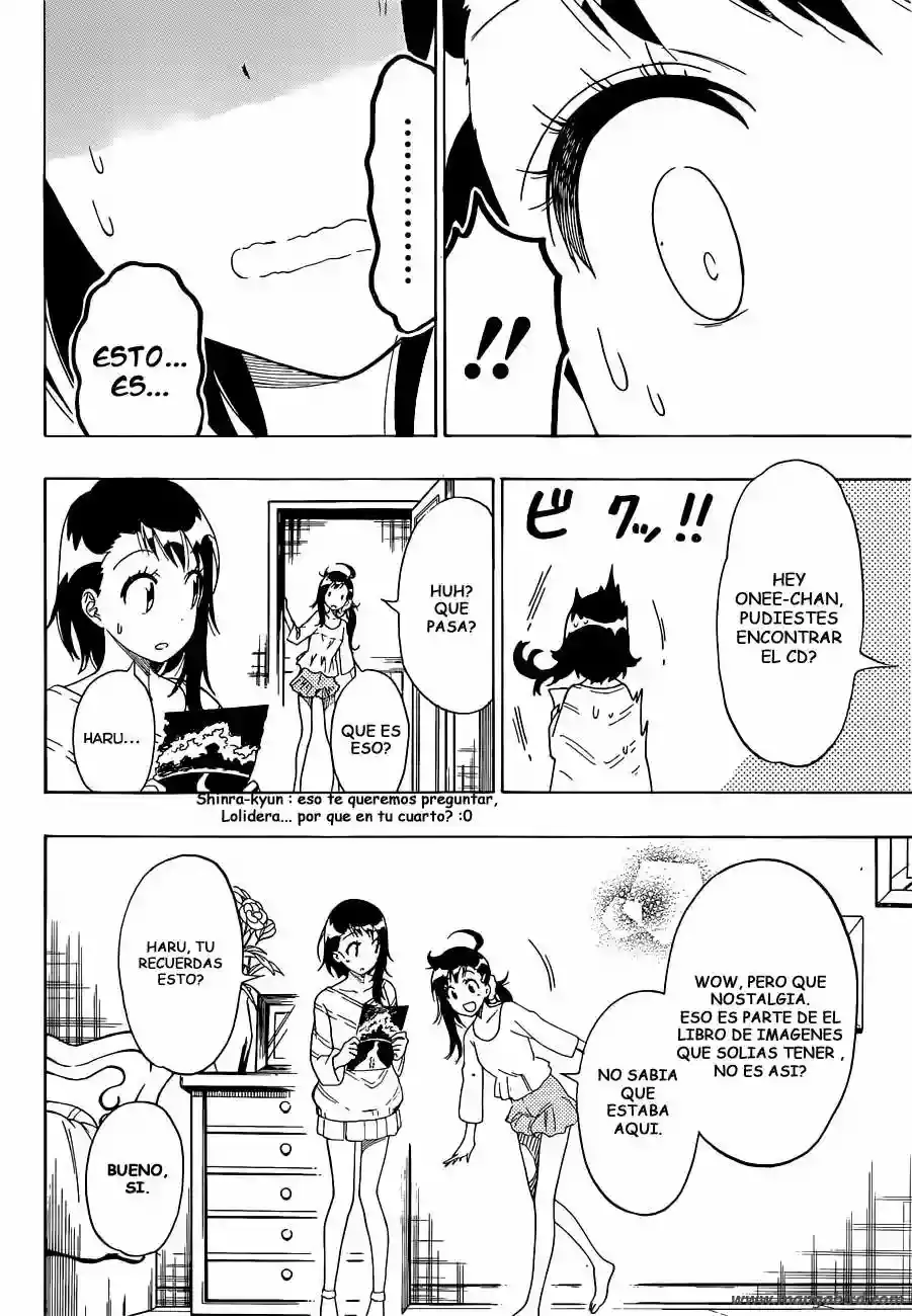 Nisekoi capítulo 164, página 3
