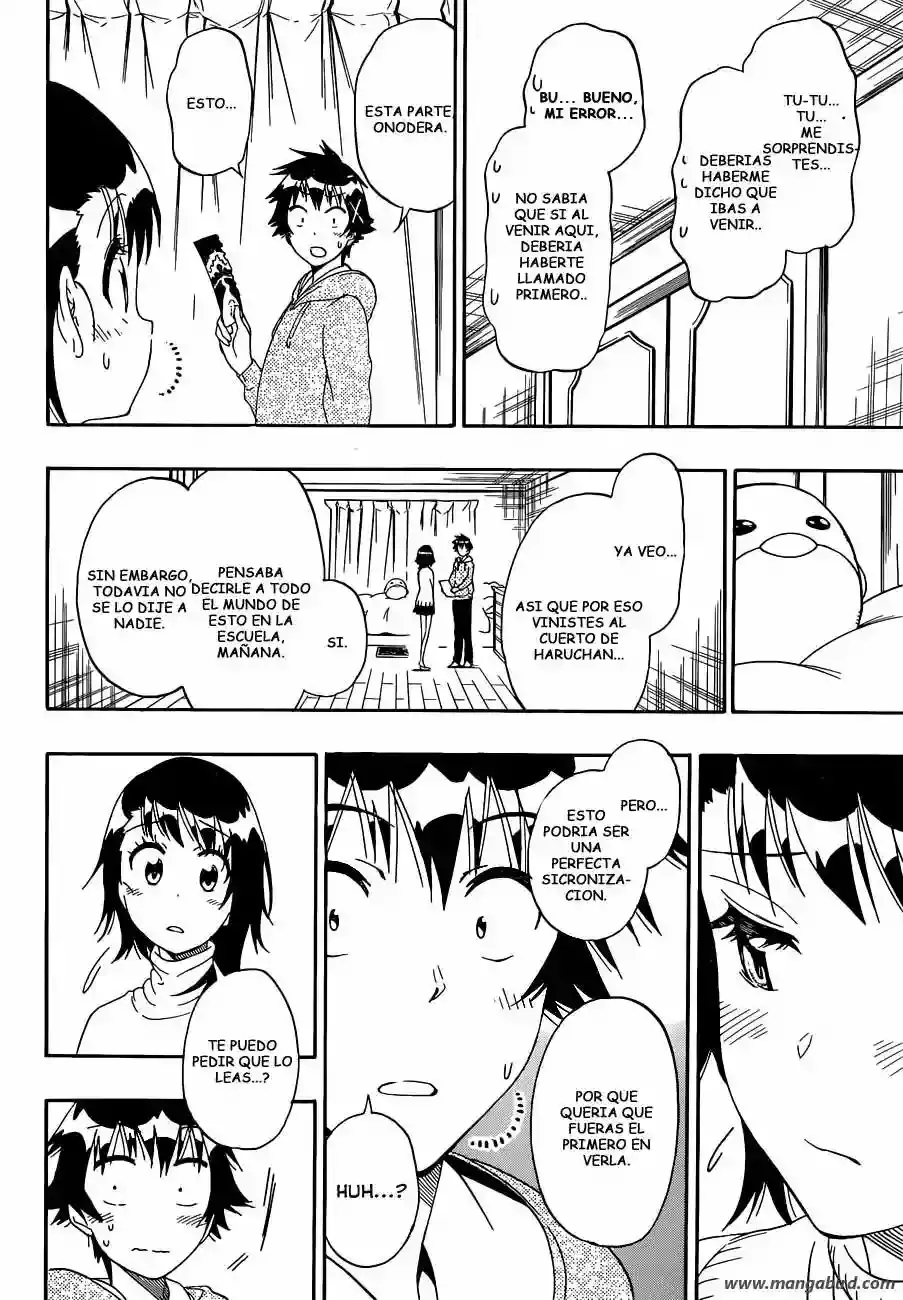 Nisekoi capítulo 164, página 11