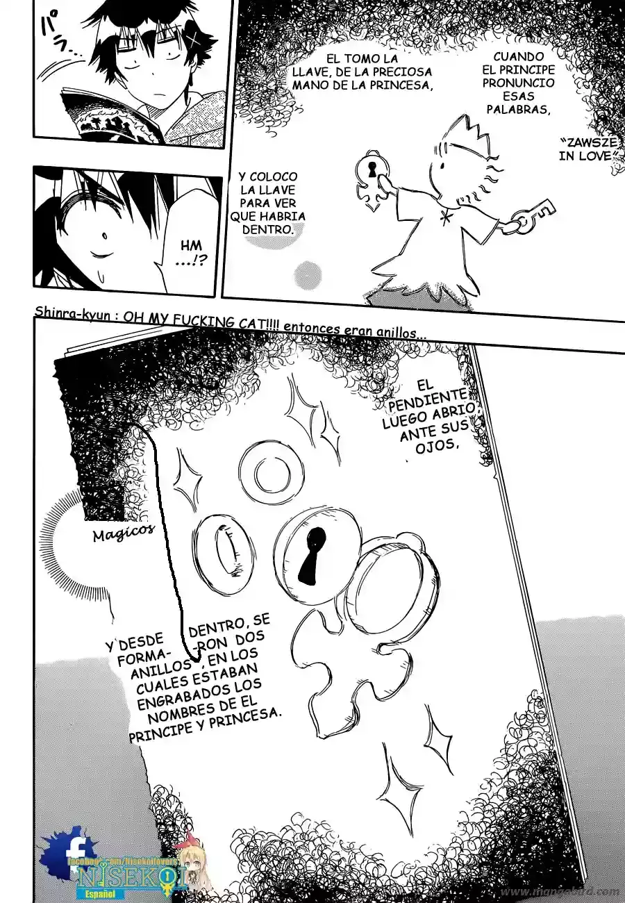 Nisekoi capítulo 164, página 13