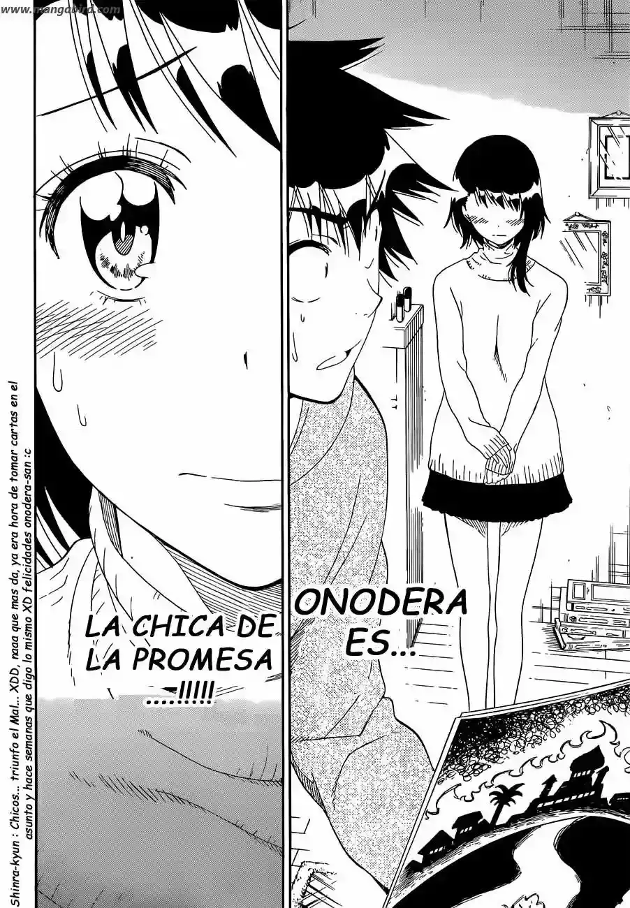 Nisekoi capítulo 164, página 15