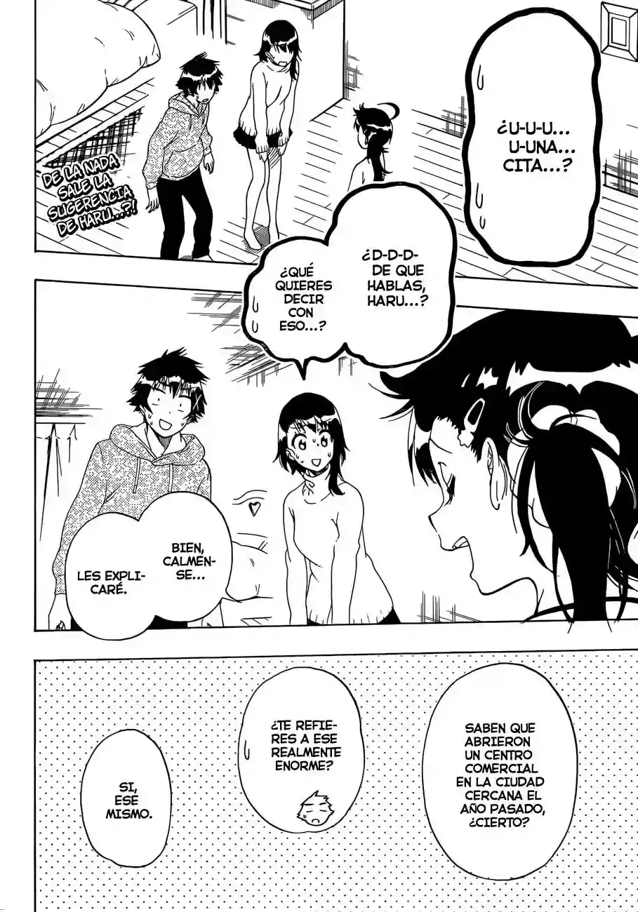 Nisekoi capítulo 165, página 4