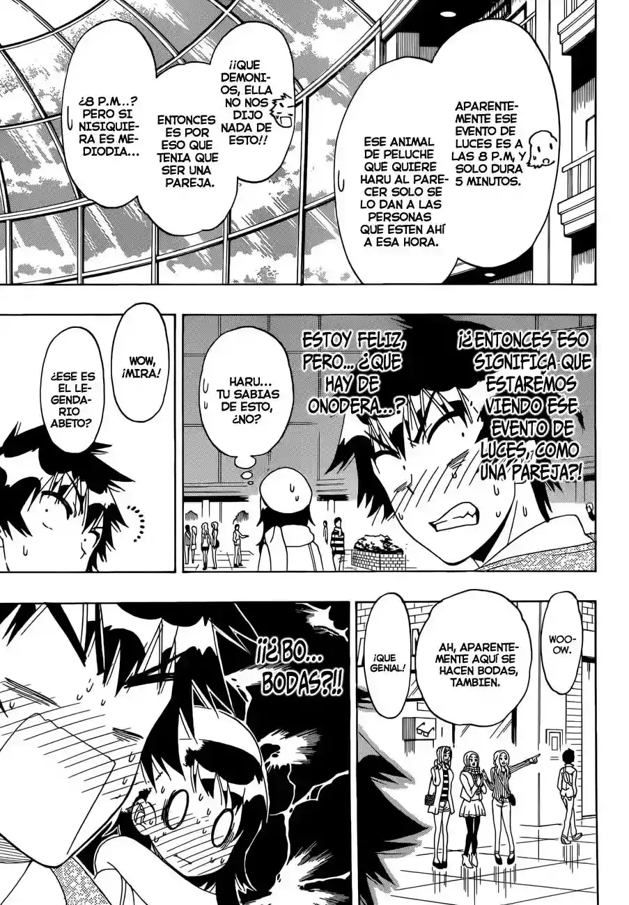 Nisekoi capítulo 165, página 13