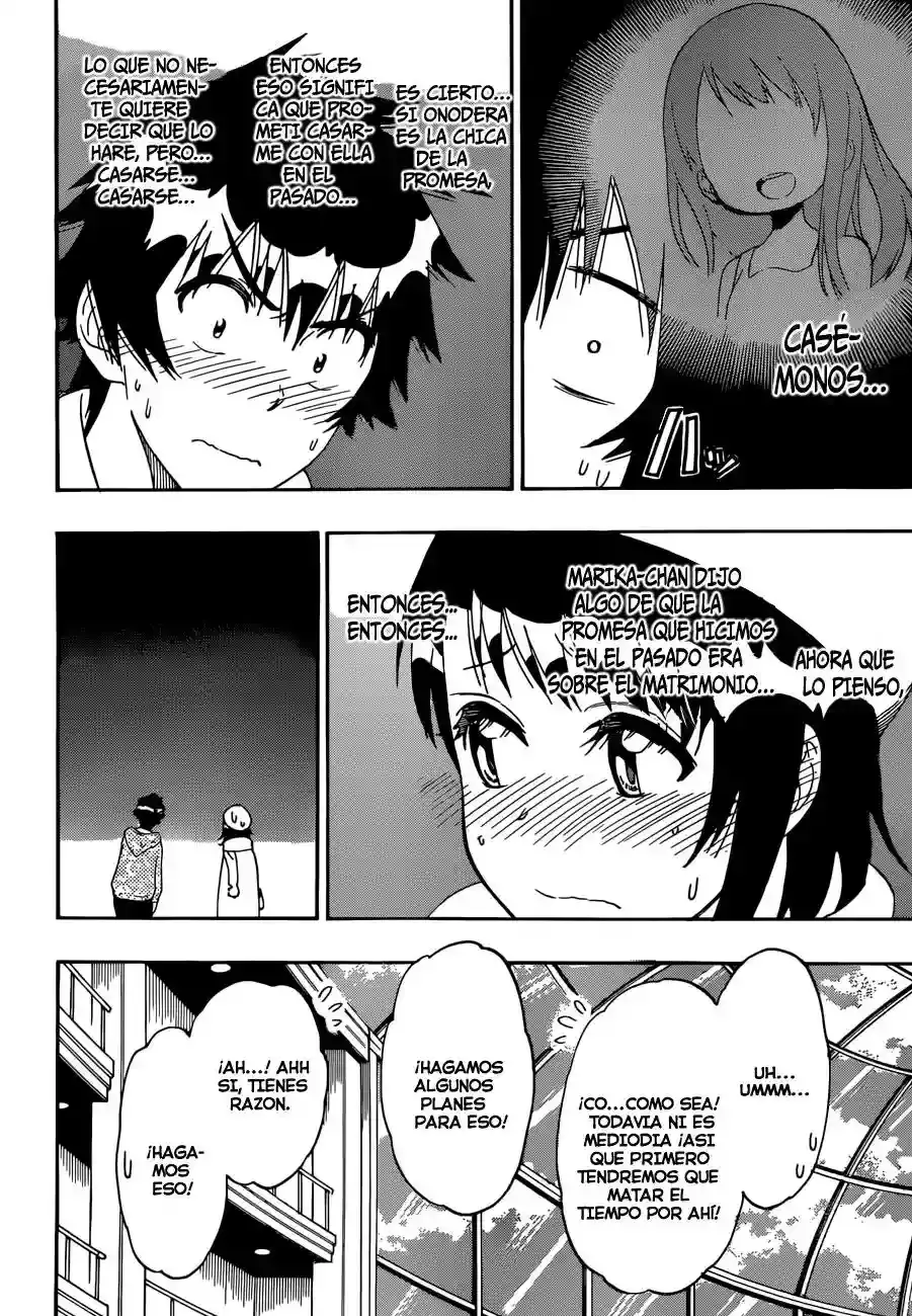 Nisekoi capítulo 165, página 14