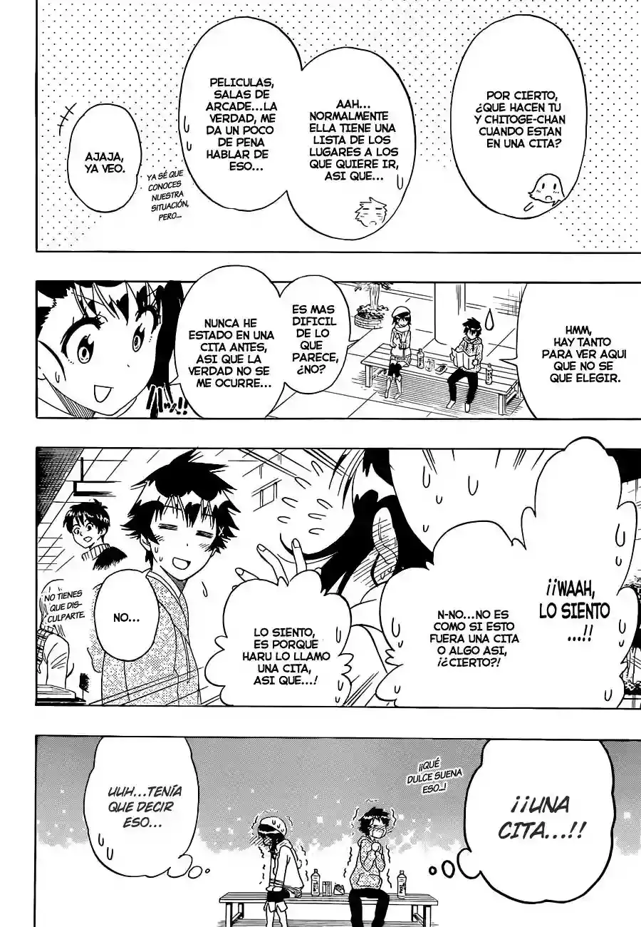 Nisekoi capítulo 166, página 4