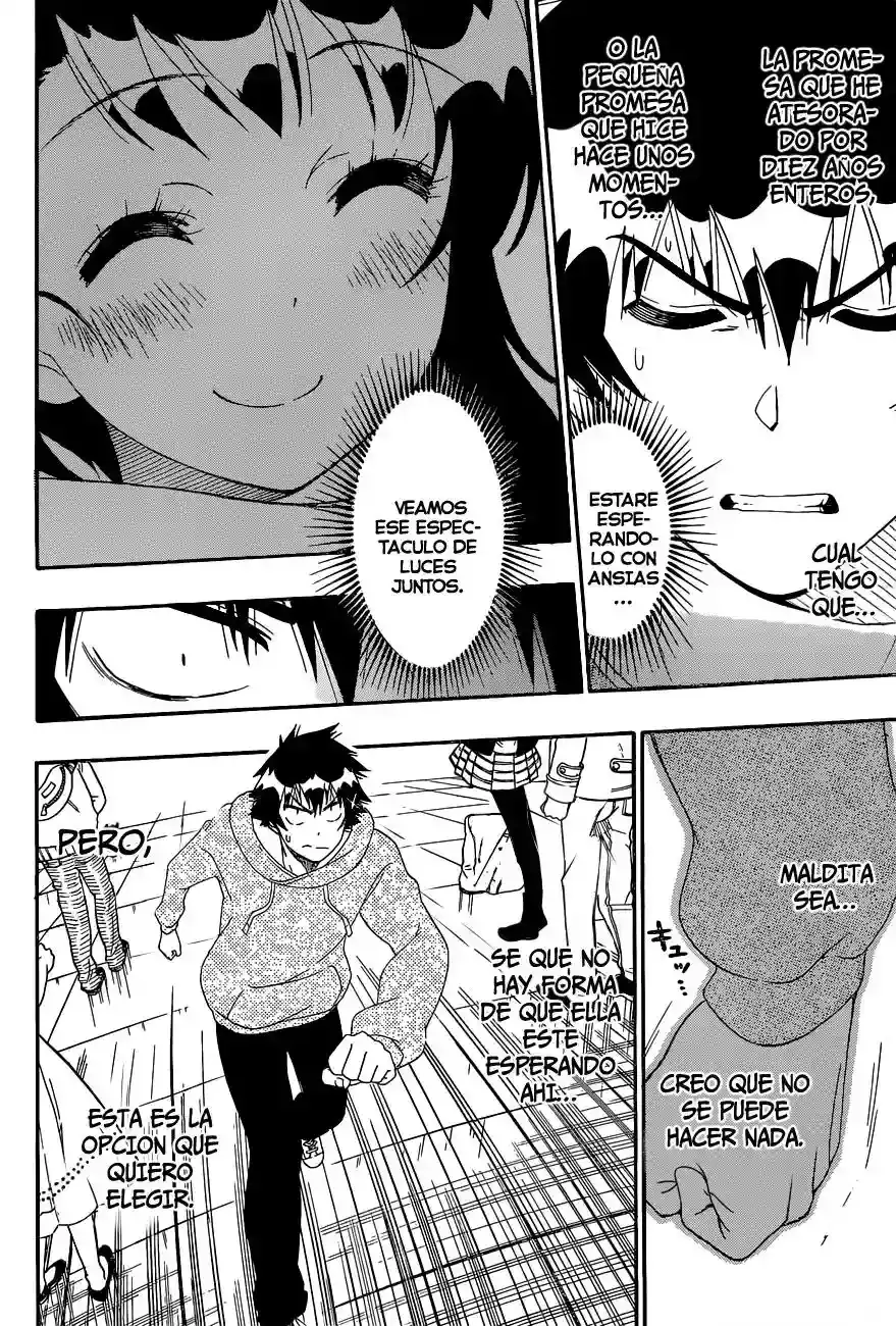 Nisekoi capítulo 167, página 16