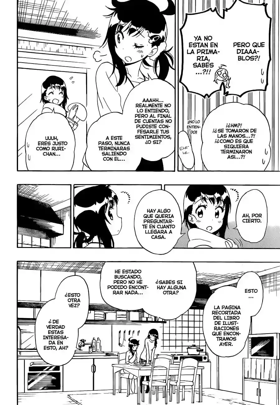 Nisekoi capítulo 168, página 14