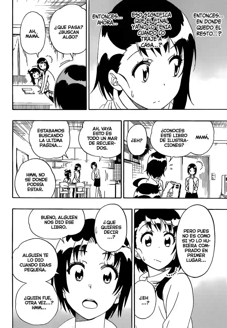 Nisekoi capítulo 168, página 16