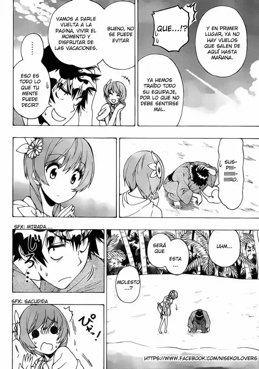 Nisekoi capítulo 169, página 9