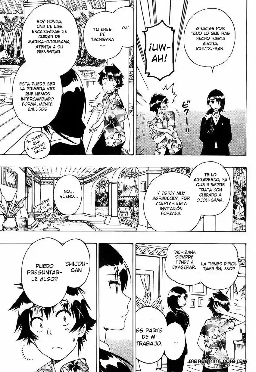 Nisekoi capítulo 169, página 18