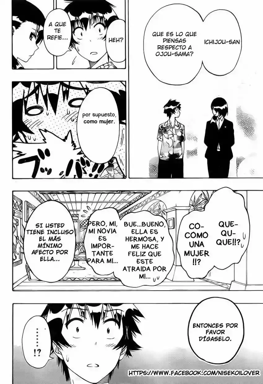 Nisekoi capítulo 169, página 19