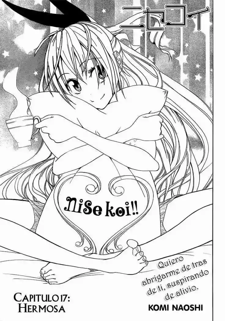 Nisekoi capítulo 17, página 2