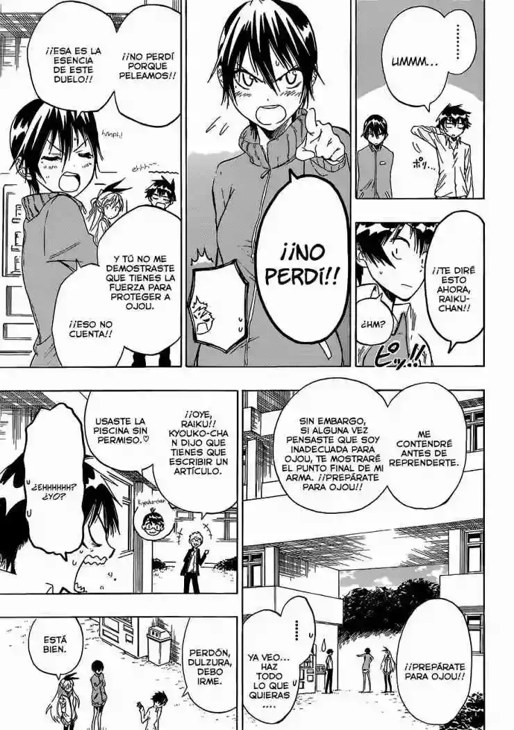 Nisekoi capítulo 17, página 14