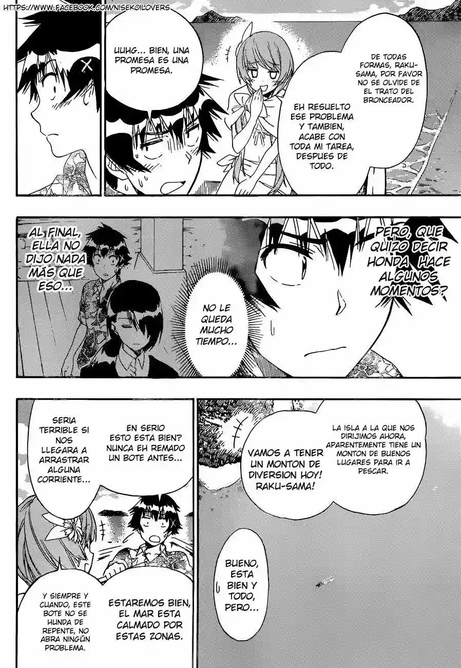 Nisekoi capítulo 170, página 3