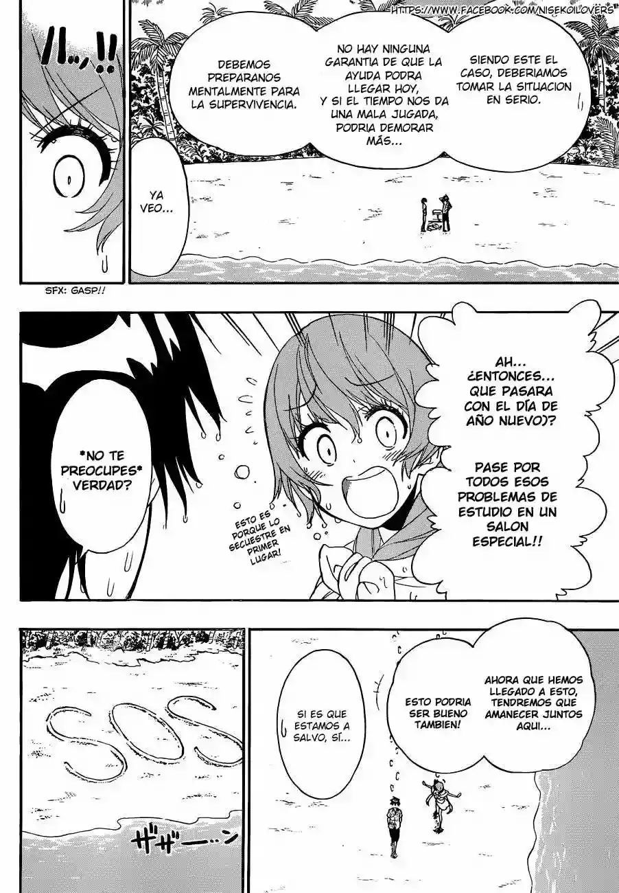 Nisekoi capítulo 170, página 9
